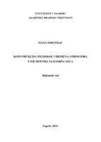 prikaz prve stranice dokumenta Konstrukcija filmskog vremena i prostora u filmovima Yasujiroa Ozu-a